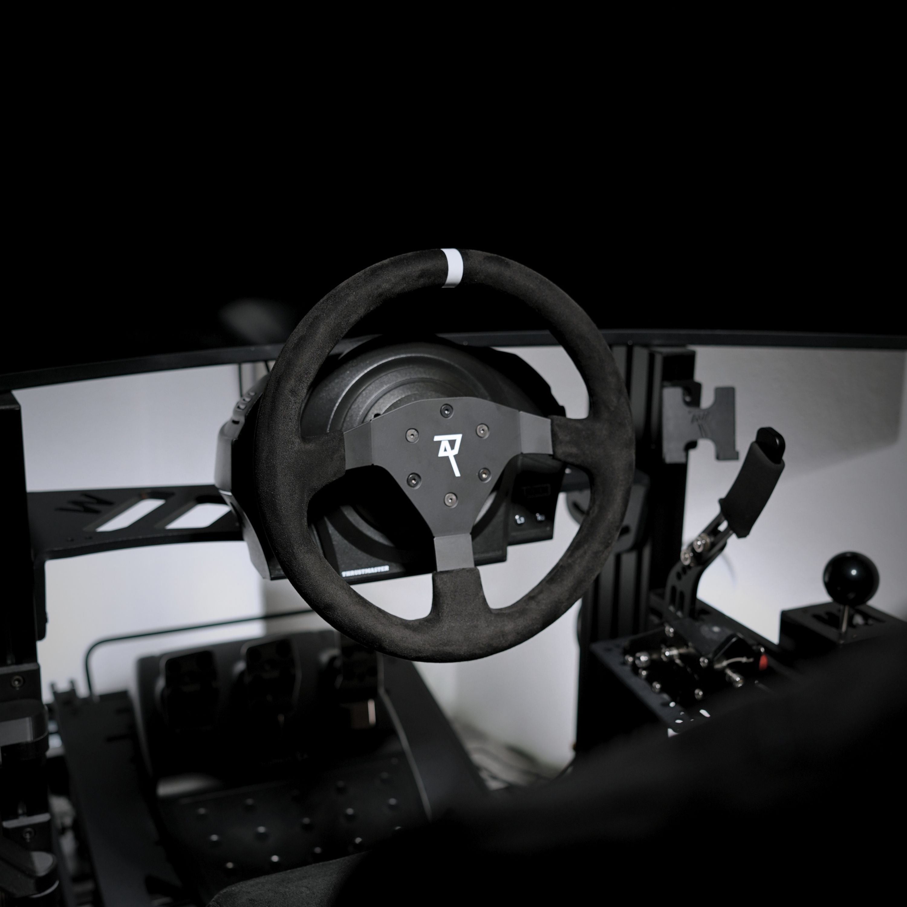 Raceact 320mm Suede O-Shape Rally Steering Wheel