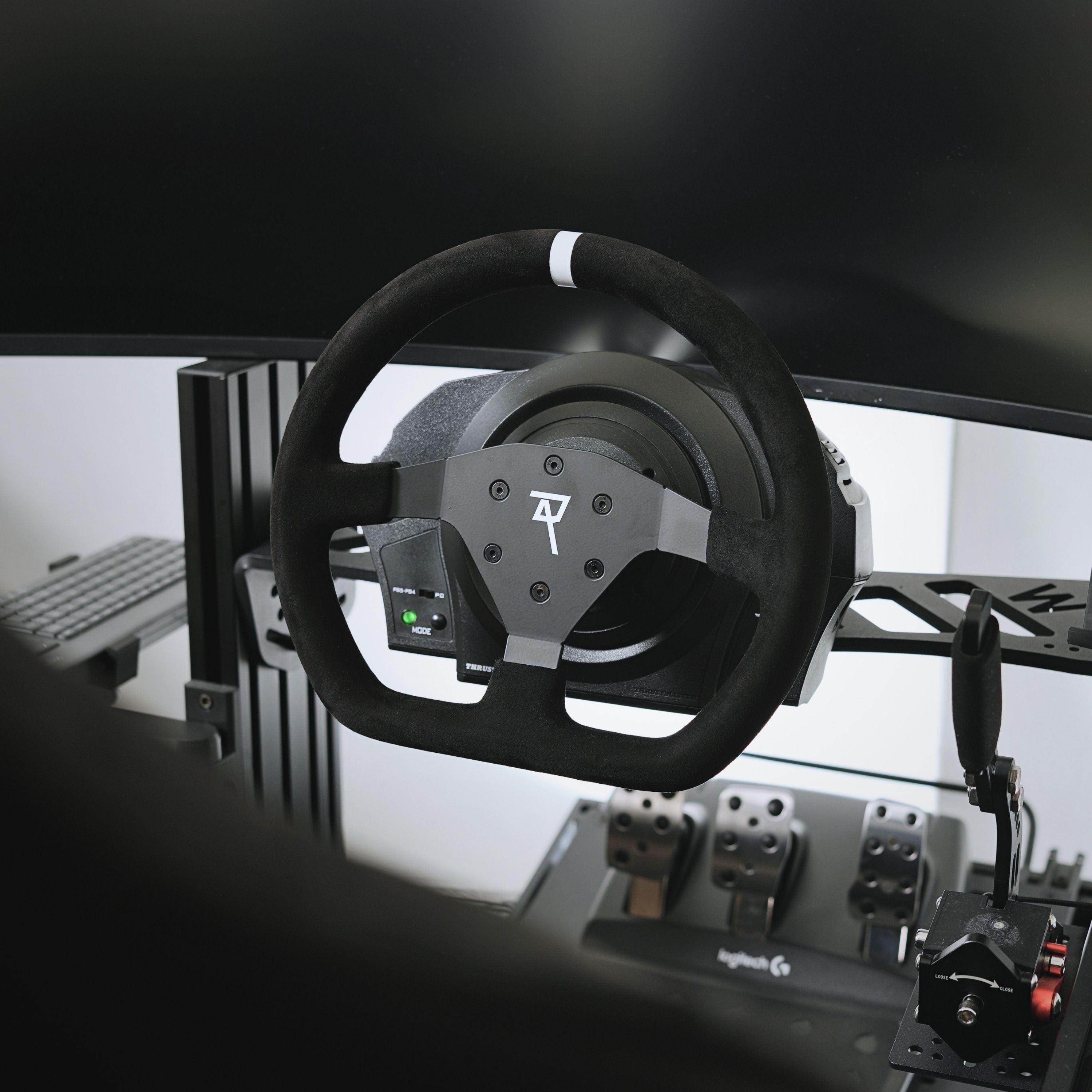 Raceact 320mm Suede GT3 Cup Steering Wheel
