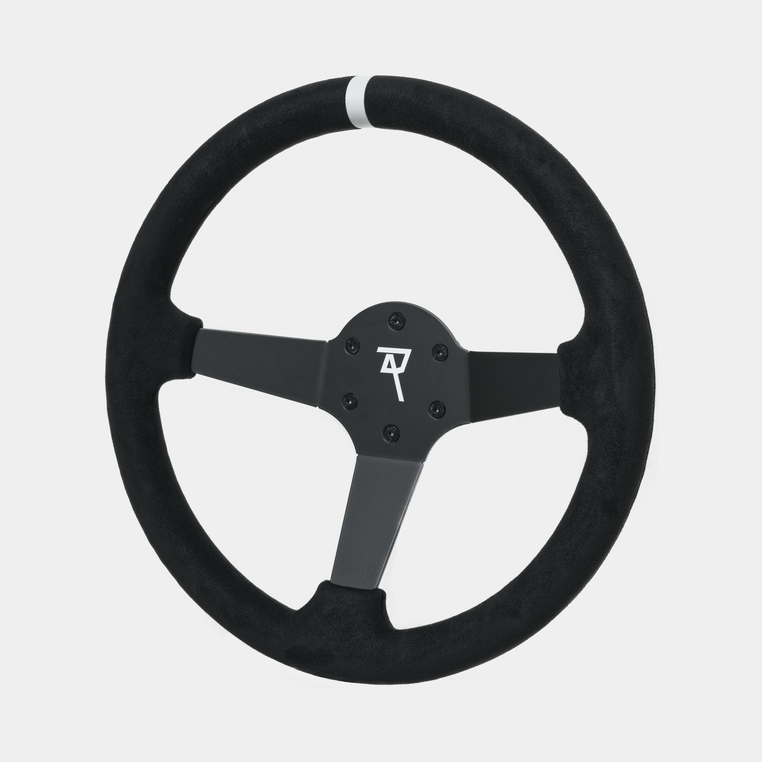 Raceact 350mm Suede Drift Steering Wheel