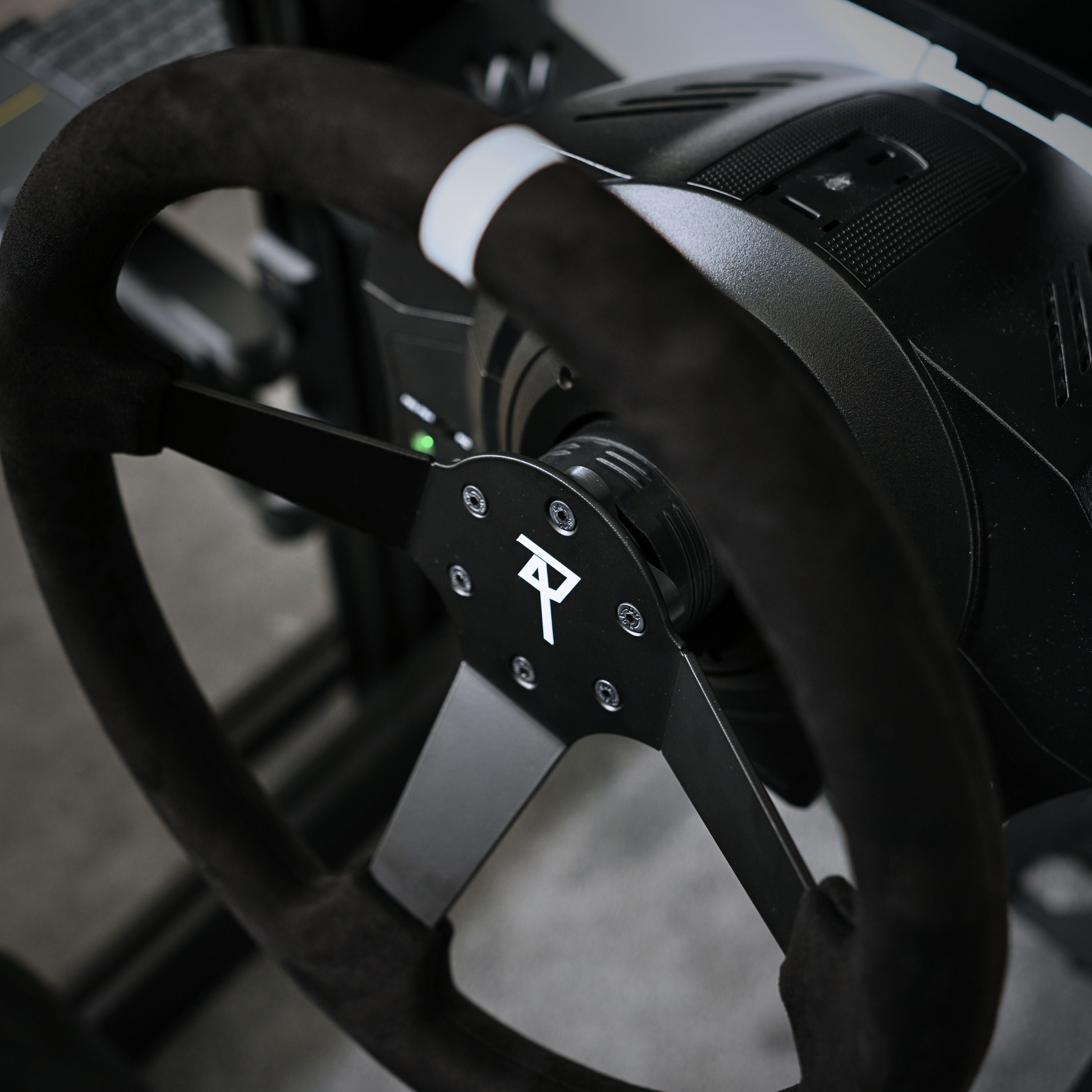Raceact 350mm Suede Drift Steering Wheel