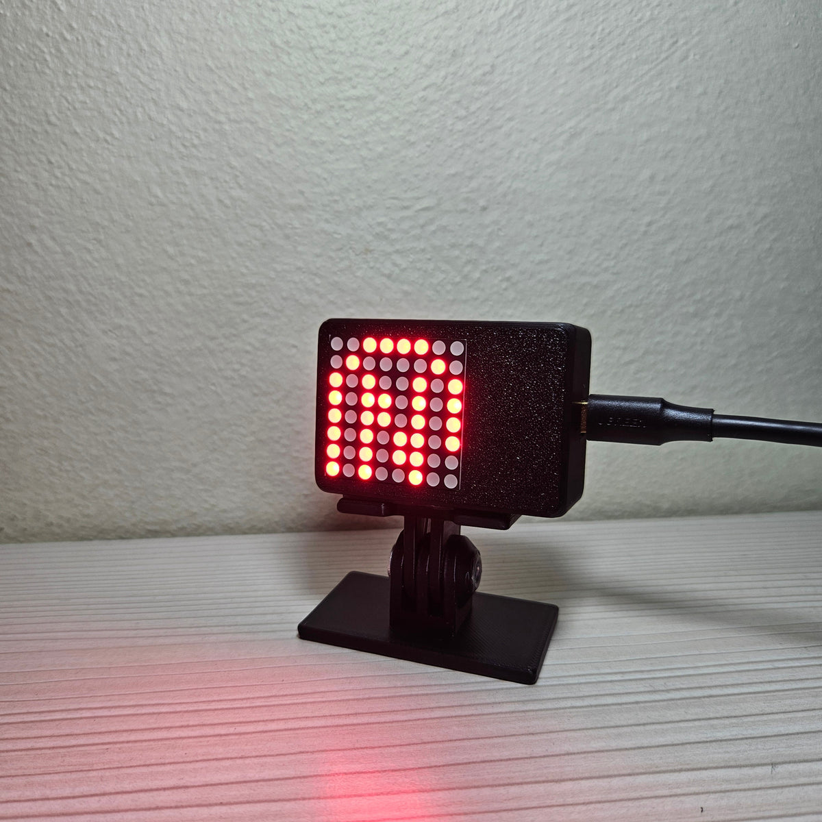 RPM shift light sequence lit across the Gear Matrix