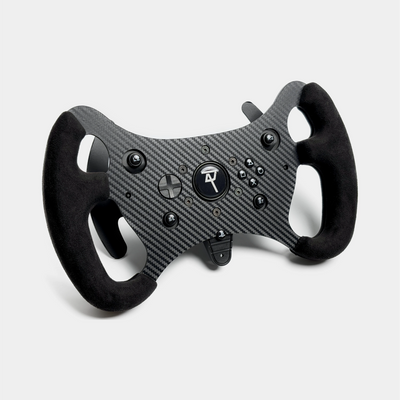 Close-up of the fabric grip section on the GT3 wheel mod