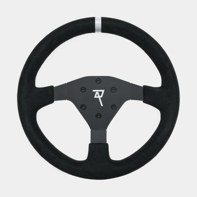 Raceact 320mm Suede O-Shape Rally Steering Wheel