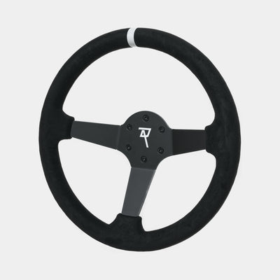 Raceact 350mm Suede Drift Steering Wheel